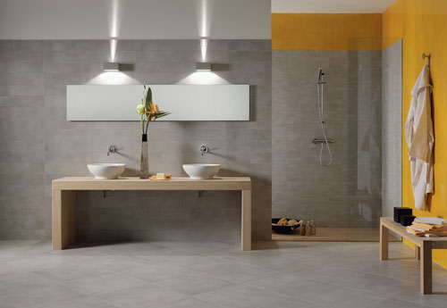 Bagno con pavimento grigio ~ canlic for . Bagno con pavimento nero